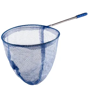 Minciog Telescopic Metalic cu Plasa Albastra, Inel 20 cm, 37-85 cm