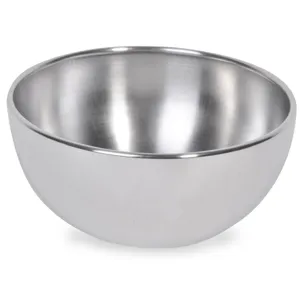 Castron din oțel inoxidabil 500 ml finisaj periat