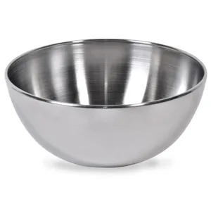 Castron rotund din inox, 1.8L, argintiu