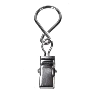 Set Carlige pentru Perdea cu Clips Metalic - 10 buc