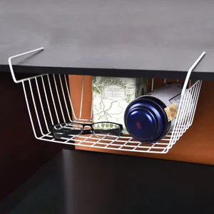 Raft Suspendabil Metalic Alb - Organizare Minimalistă