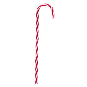 Ornament Crăciun Baston Plastic Roșu și Alb 25cm