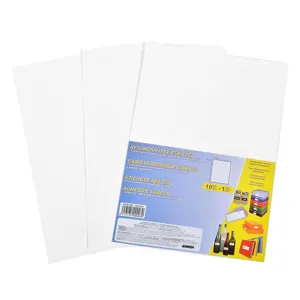 Etichete Autocolante A4 pentru Imprimantă - 10 File