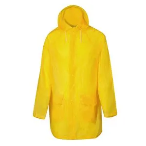 Poncho Impermeabil pentru Adulți, Galben, 88x66cm