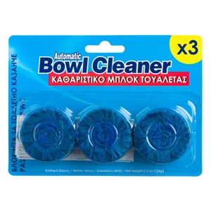 Pastile Rezervor WC, Set 3 buc, 50g, Albastru