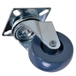 Set 4 Roti pentru Scaune si Birouri, 50cm, Albastre
