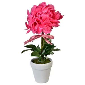 Ghiveci Ceramic Decorativi cu Plante Artificiale