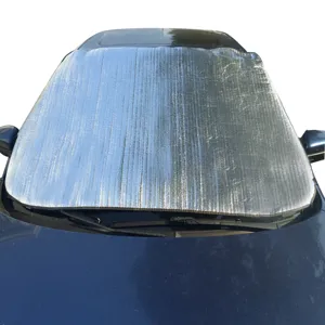 Parasol de aluminiu pentru parbriz auto - Protecție termică și împotriva gheții