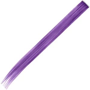 Extensie de păr cu clips, dreaptă, mov, 51 cm