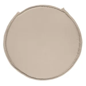Pernă pentru scaun rotundă, rezistentă la apă, maro, Ø38cm