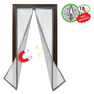 Plasă Magnetică Anti Insecte pentru Ușă – Soluție Rapidă și Eficientă