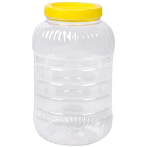 Bidon Plastic Transparent 5 Litri pentru Murături