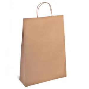 Sacos pentru cadou din hartie kraft maro, ideal pentru ambalare