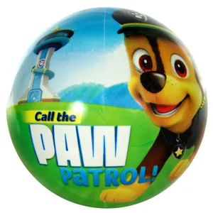 Minge din plastic cu personaje Paw Patrol, 23 cm, multicolor