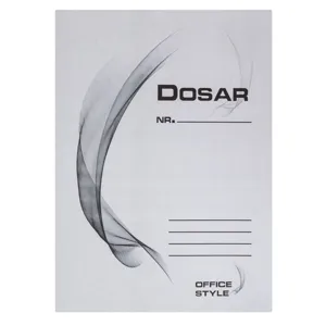 Dosar Plic din Carton, Alb