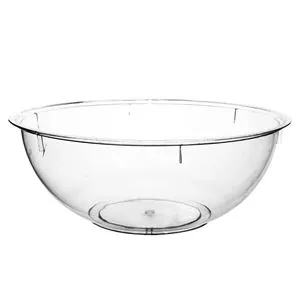 Bol din plastic transparent, 5L