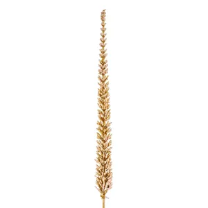 Crenguță Decorativă de Crăciun Chiparos Aurie cu Glitter, 40.5cm