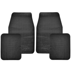 Set Covorase Auto Antiderapante Negre - 4 bucăți