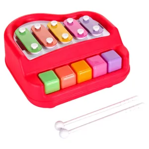 Xilofon Mini Plastic pentru Bebeluși – Jucărie Muzicală Educațională