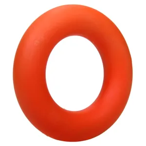Flexor de cauciuc pentru mâini, 9 cm, portocaliu, rezistență 20 kg