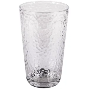 Pahar din plastic transparent 500ml pentru bauturi reci sau calde