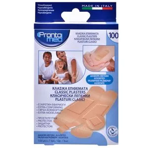 Set Plasturi Medicale Diverse Dimensiuni - 100 Bucăți