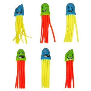 Set Caracatițe care se Scufundă, 6 buc, Multicolore