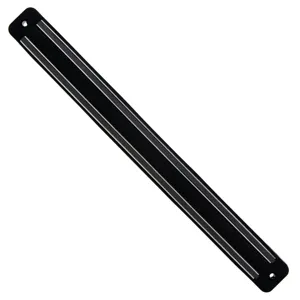 Bară magnetică pentru scule, 33 cm, neagră, metal