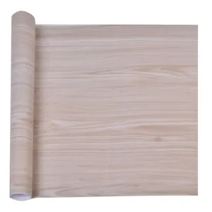 Autocolant Mobila PVC, Model Lemn Gri, Rola 150x45cm