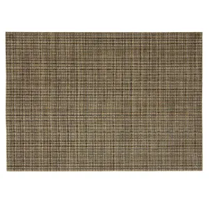 Suport pentru farfurie din vinil PET maro 41x29 cm