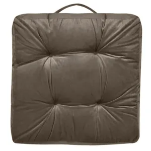 Pernă de podea Velvet Taupe 43x43cm