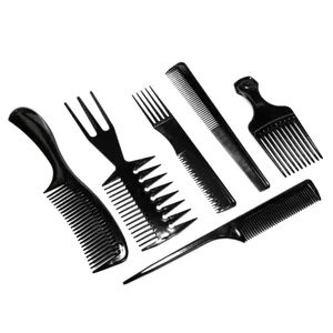 Set Piepteni pentru Păr, 6 bucăți, Instrumente Versatile de Coafură
