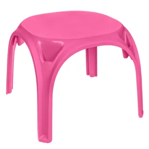 Masuta din plastic pentru copii, Fucsia, 55x55x48 cm