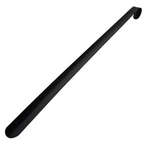 Încălțător Metalic cu Mâner Lung, Negru, 58.5 cm