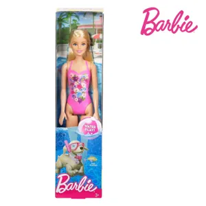 Papusă de Plajă cu Costum de Baie la Modă