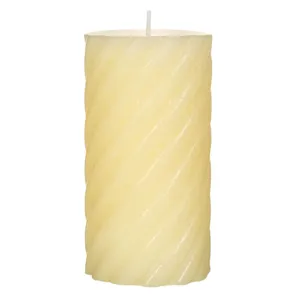 Lumanare decorativa ecru cu aroma de vanilie - Lumina și căldura