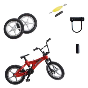 Bicicleta BMX Miniatura Rosie cu Accesorii si Piese de Schimb