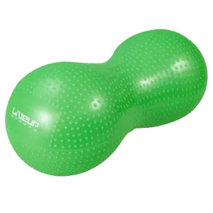 Minge de gimnastică în formă de alună, 12x28cm, verde