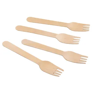 Furculite din bambus ecologice set de 15 bucuri
