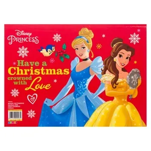 Bloc de Desen Princess Craciun - Carte de Colorat Disney