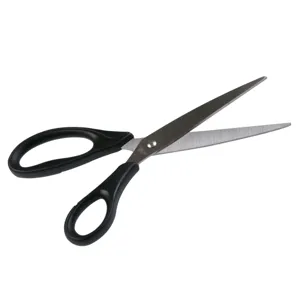 Foarfecă universală neagră, 21 cm, oțel inoxidabil