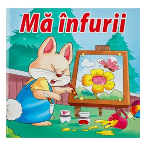 Carte educativă despre gestionarea furiei, 19x19 cm, Multicolor