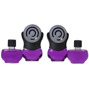Odorizant Auto cu Aromă de Lavandă pentru Gura de Ventilație, Set Complet