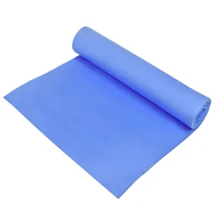 Saltea pentru gimnastică și yoga, 180x60x0.6 cm, albastră