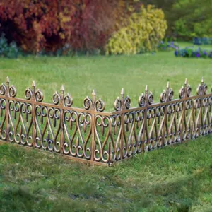 Gardulet din plastic bronz 62x35cm - Set de 5 buc