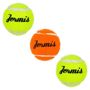 Set de mingi de tenis mini galbene portocalii pentru copii