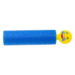 Pistol de apă din spumă cu față zâmbitoare, 19 cm, albastru