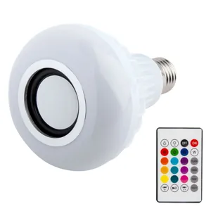 Bec LED cu Bluetooth & Muzica 12W -  E27