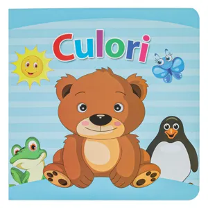 Carte cartonată educativă pentru învățarea culorilor