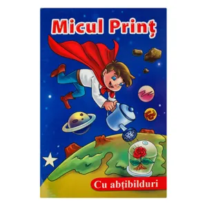 Carte Micul Print cu Autocolante pentru Copii